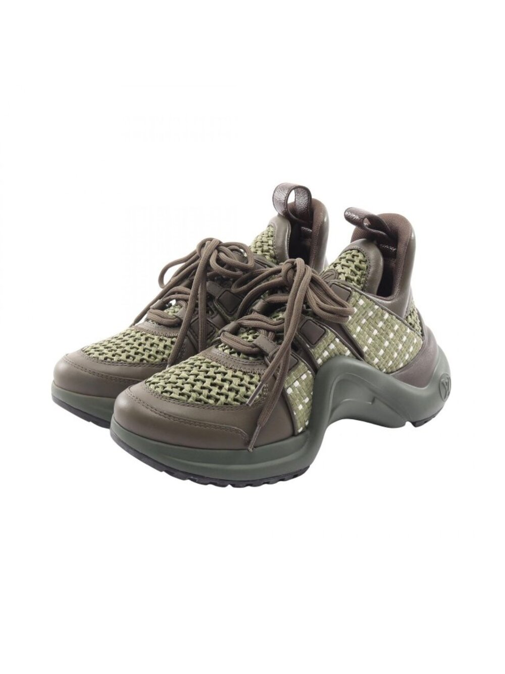 Louis Vuitton Sneakers LV Archlight 2.0 Line Khaki Leather